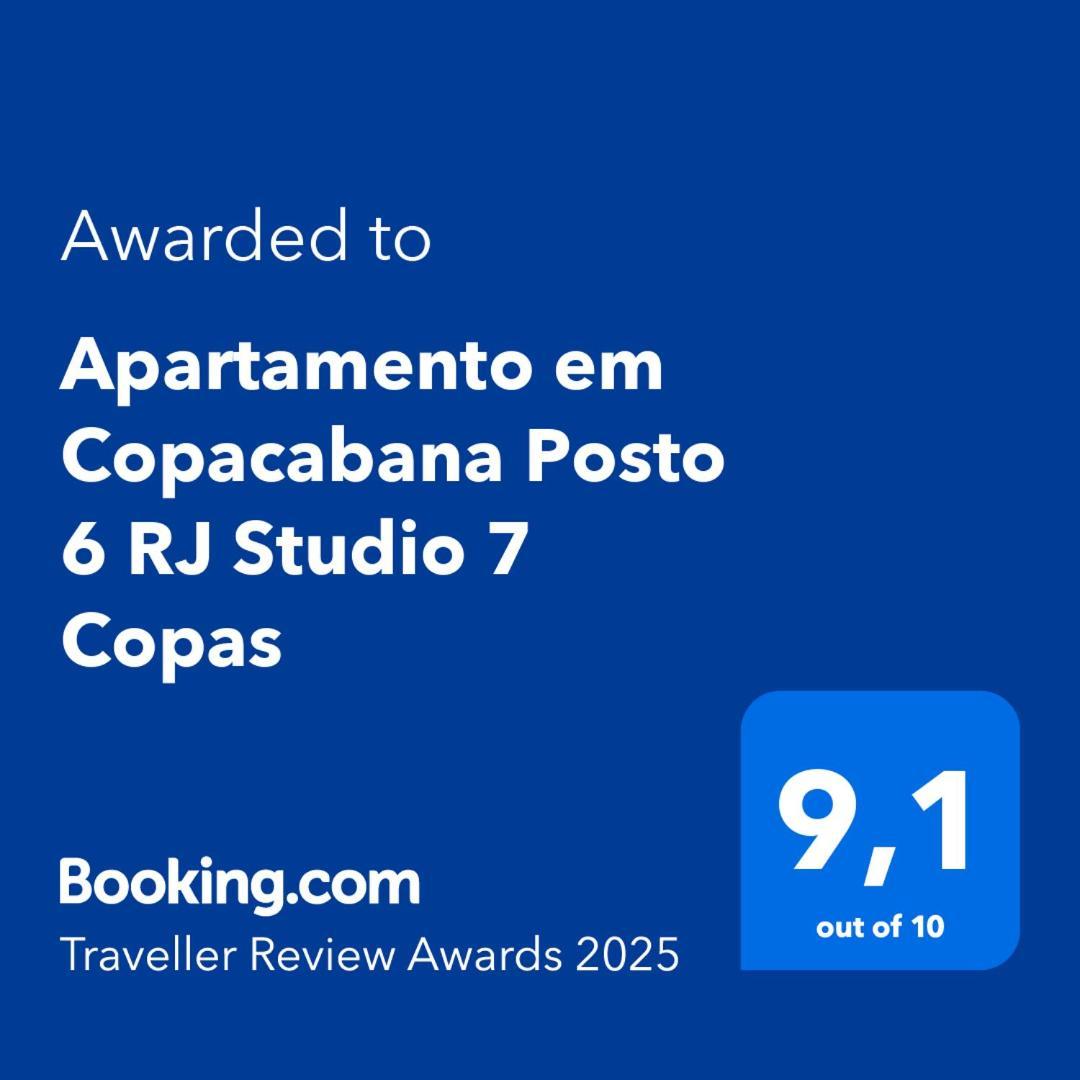 Apartamento Em Copacabana Posto 6 Rj Studio 7 Copas Rio de Janeiro Exterior photo